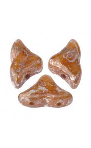 Les perles par Puca® Hélios beads Rose opal new picasso 71020/65400